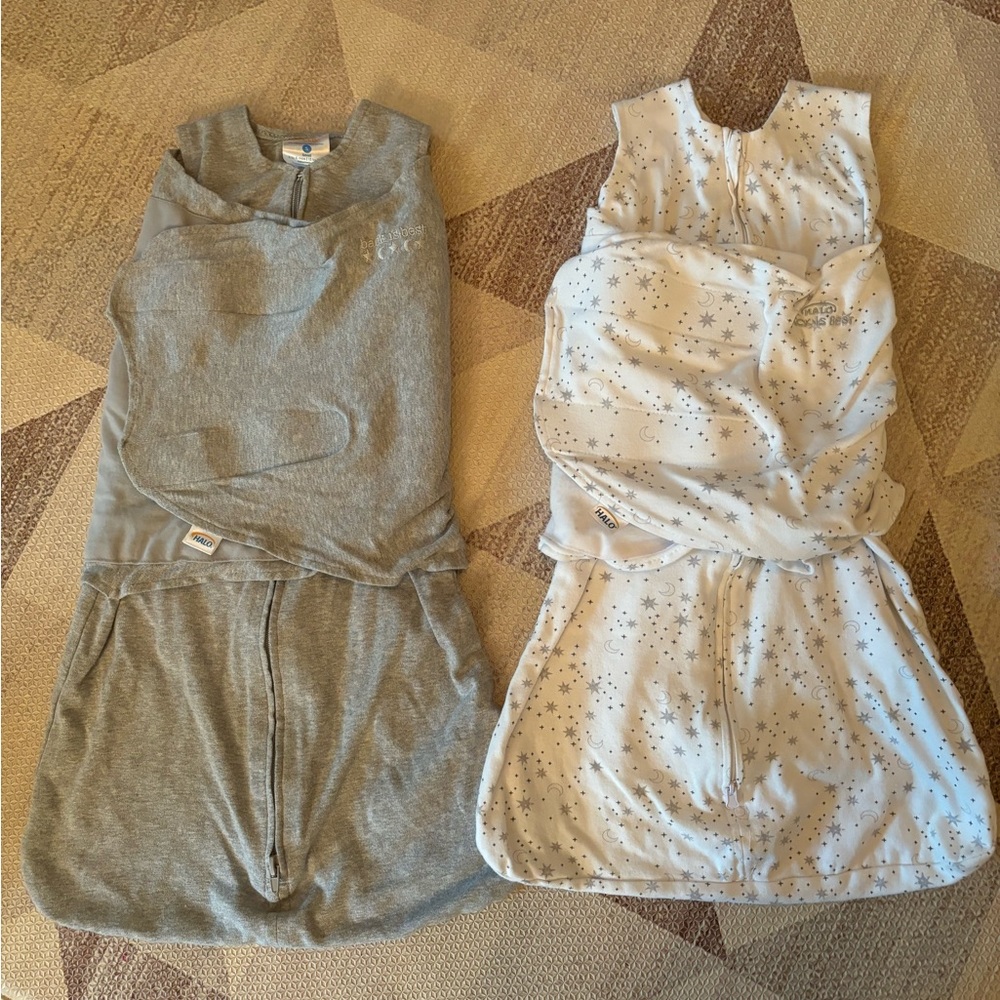 2 halo sleep sack swaddles